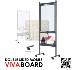 Viva Board - Double Sided Mobile ( Size : 900(W)x1200(H) [MM] - e3 Ceramic )