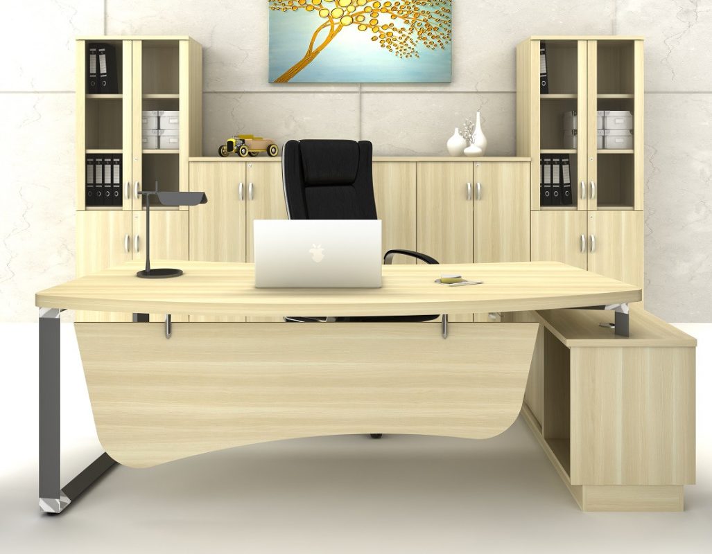 Director Table Set 1D1F O-OX2462 - #advancedidea | online furniture store