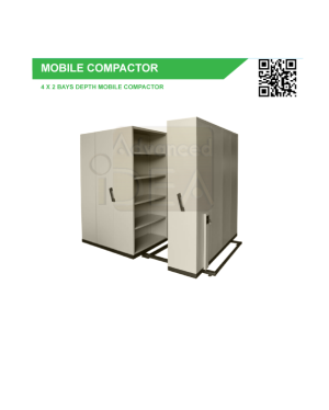 4 x 2 Bays Depth Mobile Compactor GV-S117AD
